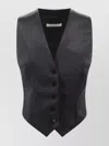Philosophy Di Lorenzo Serafini V-neck Waistcoat Tailored Asymmetrical Hem