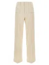 Philosophy Di Lorenzo Serafini Tailored Trousers With Slits And Pockets In White