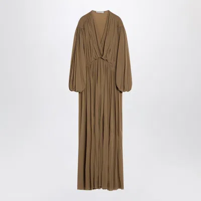 Philosophy Women's Long Jersey Dress In Brown