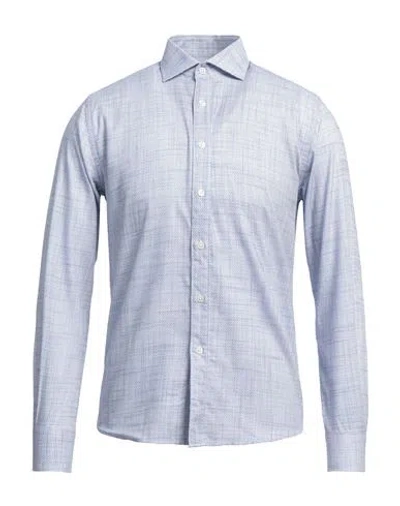 Philotinto Man Shirt Blue Size 3xl Cotton
