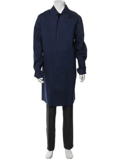 Pre-owned Phineas Cole Coat In Blue