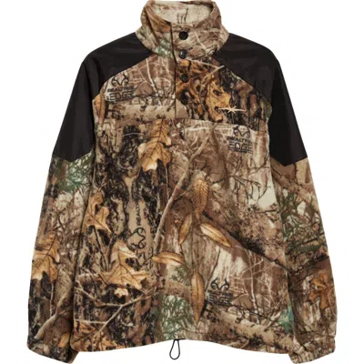 Phipps Basecamp Fleece Pullover In Brown