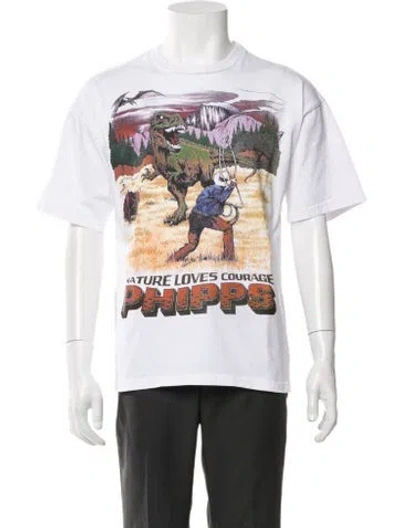 Pre-owned Phipps Graphic Print Crew Neck T-shirt In Black