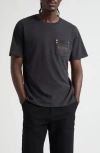Phipps Hard Workwear Pocket Graphic T-shirt In Black