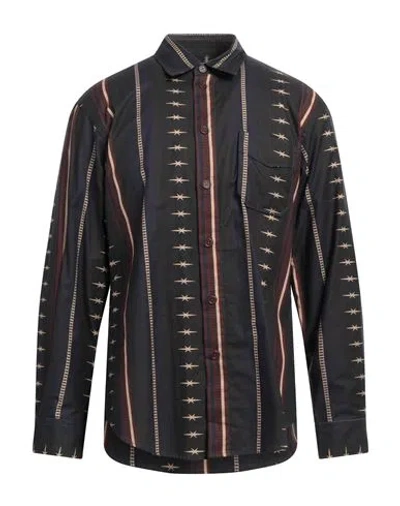 Phipps Man Shirt Black Size L Organic Cotton
