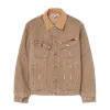 Phipps Stud Denim Jacket Beige