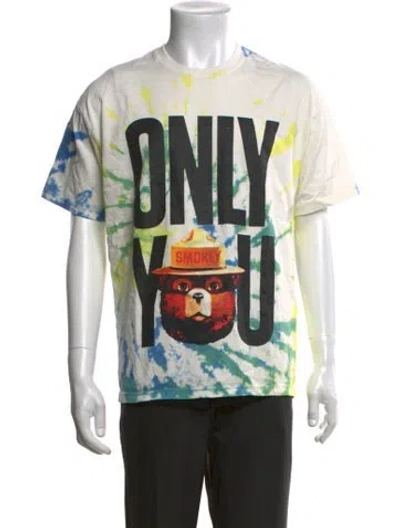 Pre-owned Phipps Tie-dye Print Short Sleeve Shirt In Multicolor