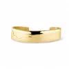 Phira London Men's Gold Plain Bangle In Gold