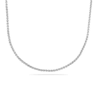 Phira London Women's Silver Columbia Necklace Chain