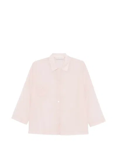 Phisique Du Role Barbara Long-sleeve Shirt In Pink