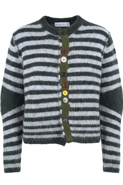 Phisique Du Role - Cardigan - 480253 - Grey/green In Grigio/verde