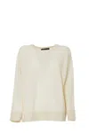 Phisique Du Role Fine Rib Knit Pullover In Virgin Wool