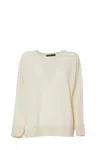 Phisique Du Role Fine Rib Knit Pullover In Virgin Wool
