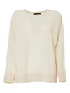 Phisique Du Role Fine Rib Knit Pullover In Virgin Wool