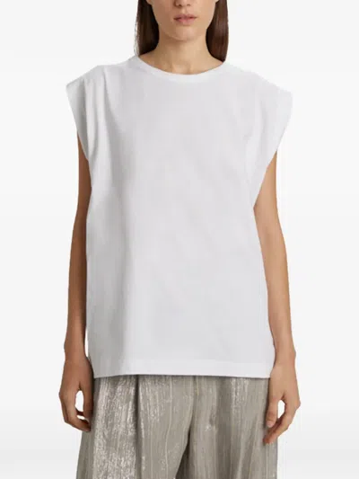 Phisique Du Role Padded T-shirt In White