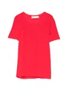 Phisique Du Role Shiny Panel T-shirt In Red
