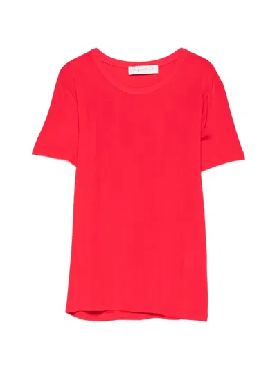 Phisique Du Role Shiny Panel T-shirt In Red