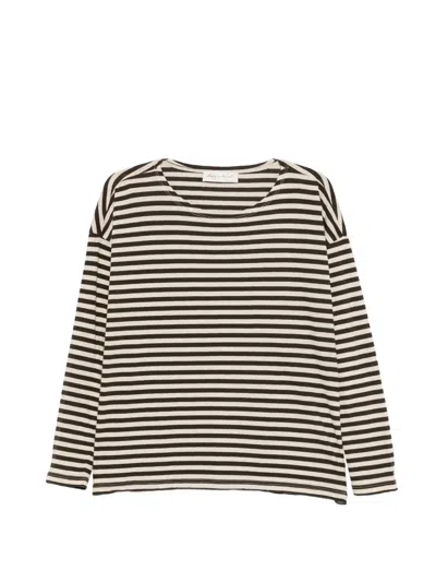 Phisique Du Role Striped Long-sleeve T-shirt In Multi
