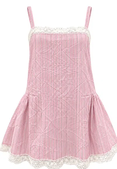 Phisique Du Role Top Top  Striped In Pink