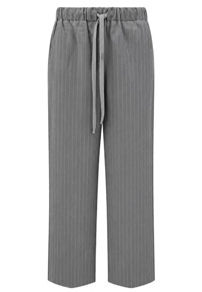 Phisique Du Role Trousers  Gessato In Gray