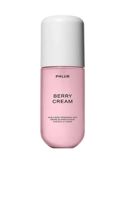 Phlur Berry Cream Hair And Body Mist 3oz In N,a