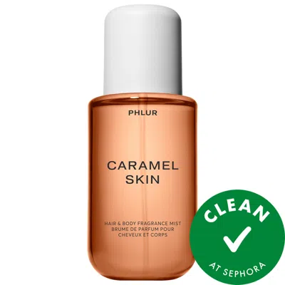 Phlur Caramel Skin Body & Hair Fragrance Mist 8 oz Spray In Brown