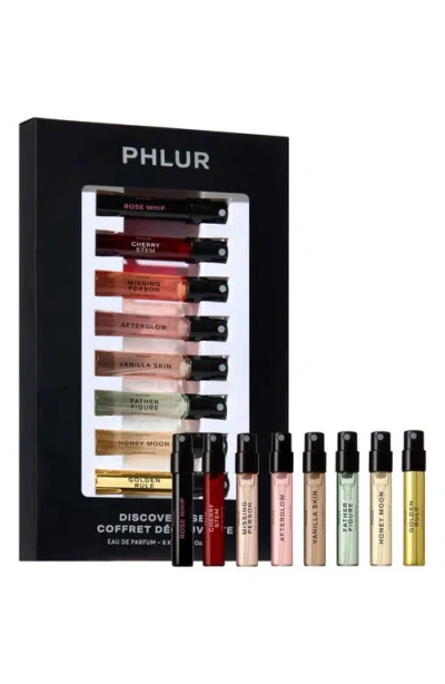 Phlur Discovery 8-piece Fragrance Set $39 Value In Transparent