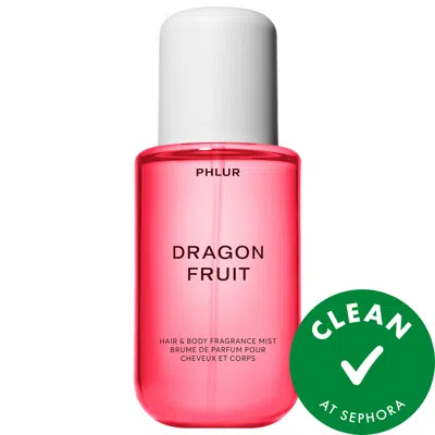 Phlur Dragon Fruit Body & Hair Fragrance Mist 8 oz In White