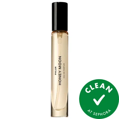 Phlur Honey Moon Eau De Parfum Travel Spray 0.32 Oz/9.5 ml Eau De Parfum Spray In Transparent