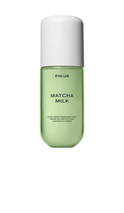 Phlur Matcha Milk Hair And Body Mist 3oz In N,a