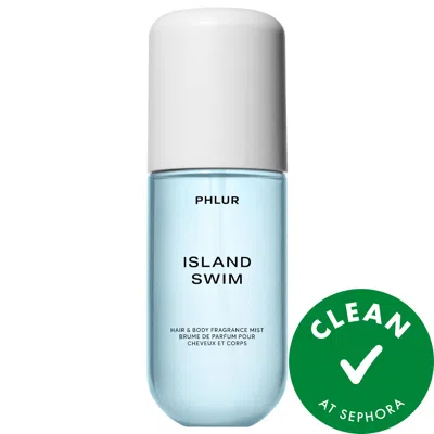 Phlur Island Swim Hair And Body Mist 3oz In Transparent
