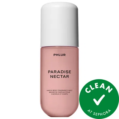 Phlur Paradise Nectar Hair And Body Mist 3oz In Transparent
