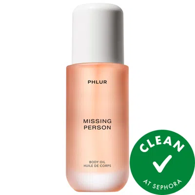 PHLUR MISSING PERSON BODY OIL 4 OZ