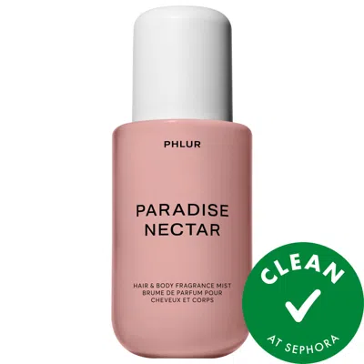 Phlur Paradise Nectar Hair And Body Mist 8oz In Transparent