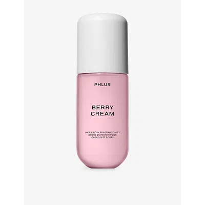 Phlur Womens Berry Cream Hair & Body Mist 88ml