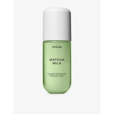 Phlur Womens Matcha Milk Hair & Body Mist 88ml