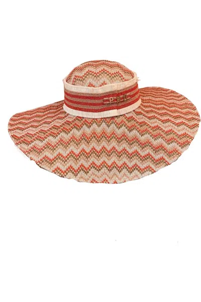 Pho® Firenze Cappello Large Hat In Rubino In Multi