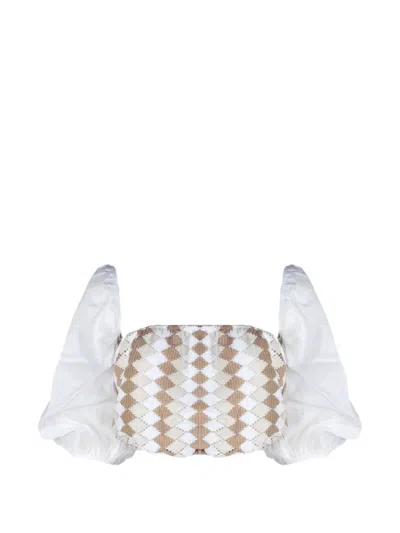 Pho® Firenze Geometric Bustier Top In Multi