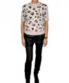 Pho® Firenze Knit Sweater With Diamond Applique In Unica In Multi