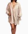 Pho® Firenze Linen Kaftan In Gold In Gold