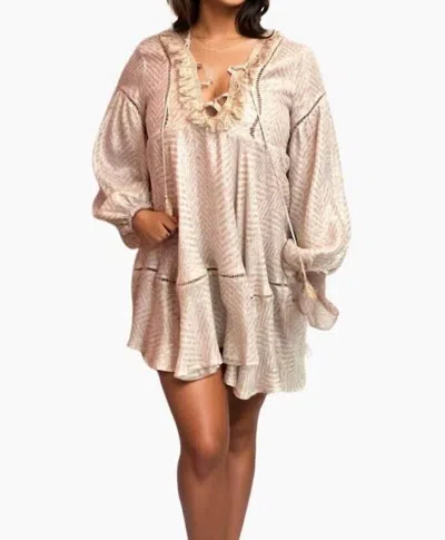 Pho® Firenze Linen Kaftan In Gold