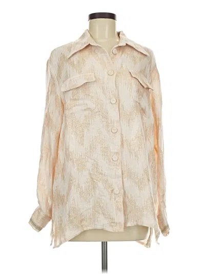 Pho® Firenze Long Sleeve Blouse In Gold