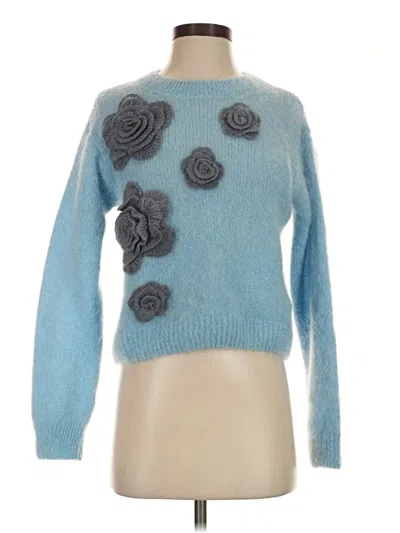 Pre-owned Pho® Firenze Pullover Sweater In Blue
