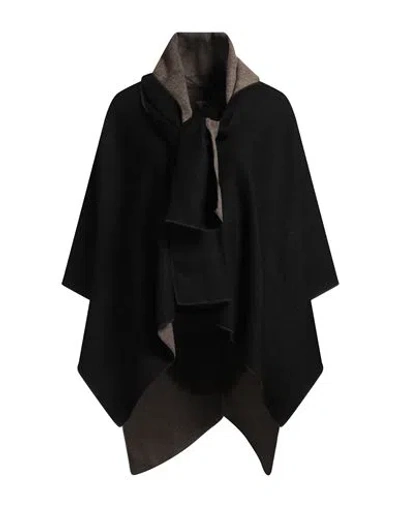 Pho® Firenze Pho Firenze Woman Cape Black Size Onesize Acrylic