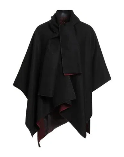 Pho® Firenze Pho Firenze Woman Cape Burgundy Size Onesize Acrylic In Black