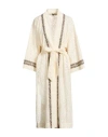 Pho® Firenze Pho Firenze Woman Jacket Ivory Size M Cotton, Polyamide, Elastane In White