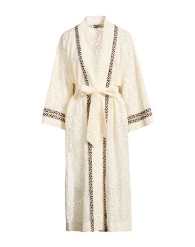 Pho® Firenze Pho Firenze Woman Jacket Ivory Size M Cotton, Polyamide, Elastane In White