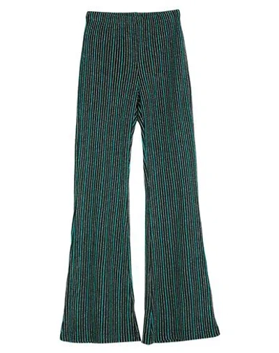 Pho® Firenze Pho Firenze Woman Pants Black Size Xl Viscose, Polyester, Cotton, Metallic Polyester, Polyamide In Multi