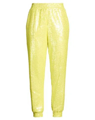 Pho® Firenze Pho Firenze Woman Pants Lime Green Size M Polyester, Elastane