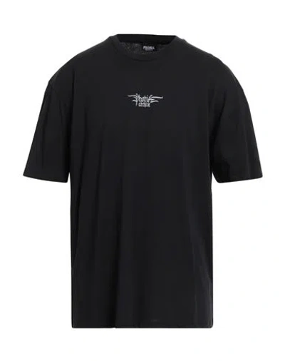 Phobia Archive Man T-shirt Black Size L Cotton